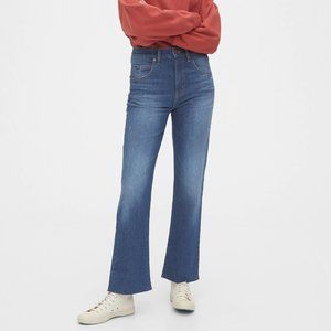 Gap High Rise Ankle Flare Jeans